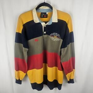 CANTERBURY David Campese Collection Rugby Polo VTG 90s  Men's L Australia